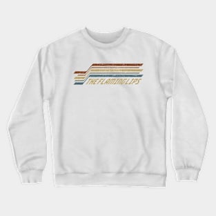 The Flaming Lips Stripes Crewneck Sweatshirt